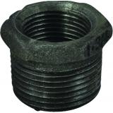 1 1/4" MNPT Black Hex Bushings