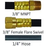 MER410 Series Thermoplastic Hose Assemblies